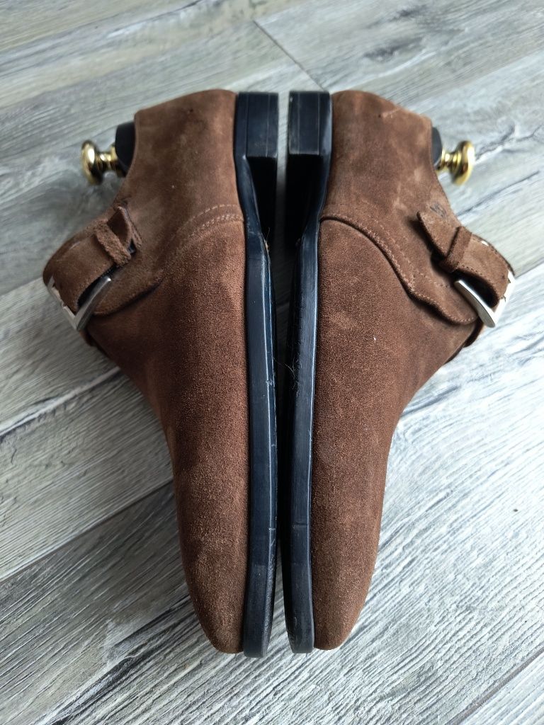 Pantofi de ocazie mare 42,5 culoare maro
