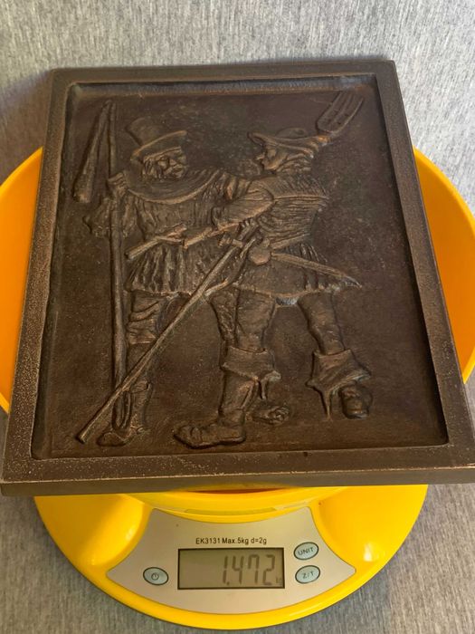 стара чугунена отливка картина