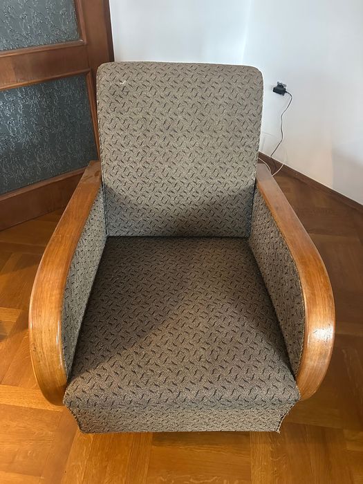 Ретро кресла с колелца.