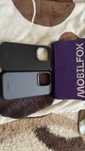 Husa Negru si Antracit  noua mobilfox iphone 15 pro
