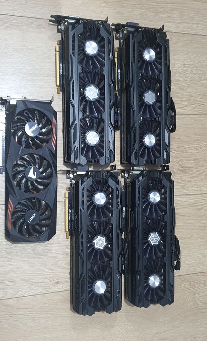 Lot GTX 1070TI Defecte