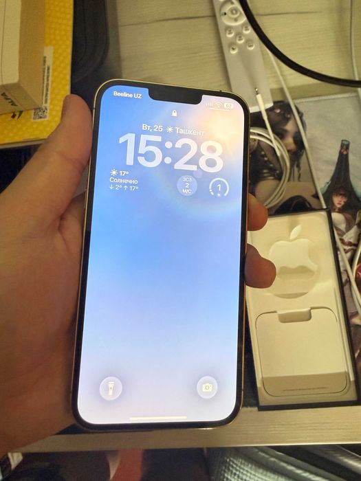 Продам iPhone 13 Pro Max 256GB ( SIM +eSIM), цвет золотой