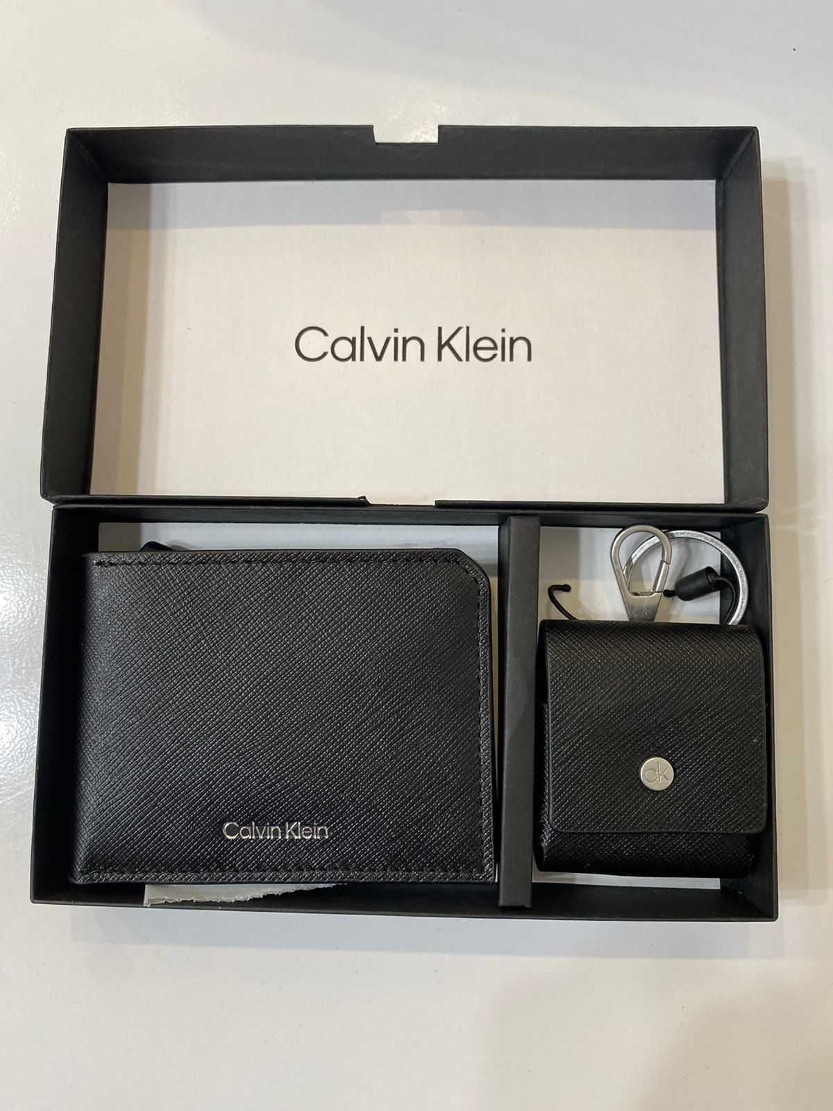 Подарочный набор кошелек + чехол для AirPods  от Сalvin Klein