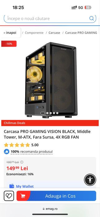 Carcasa PC fara ventilatoare