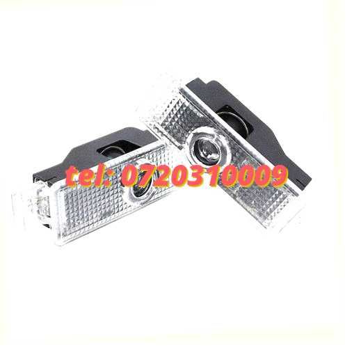 Set 2buc Proiector Lampa Lumini Usi Holograma Bmw Logo Clasic Led