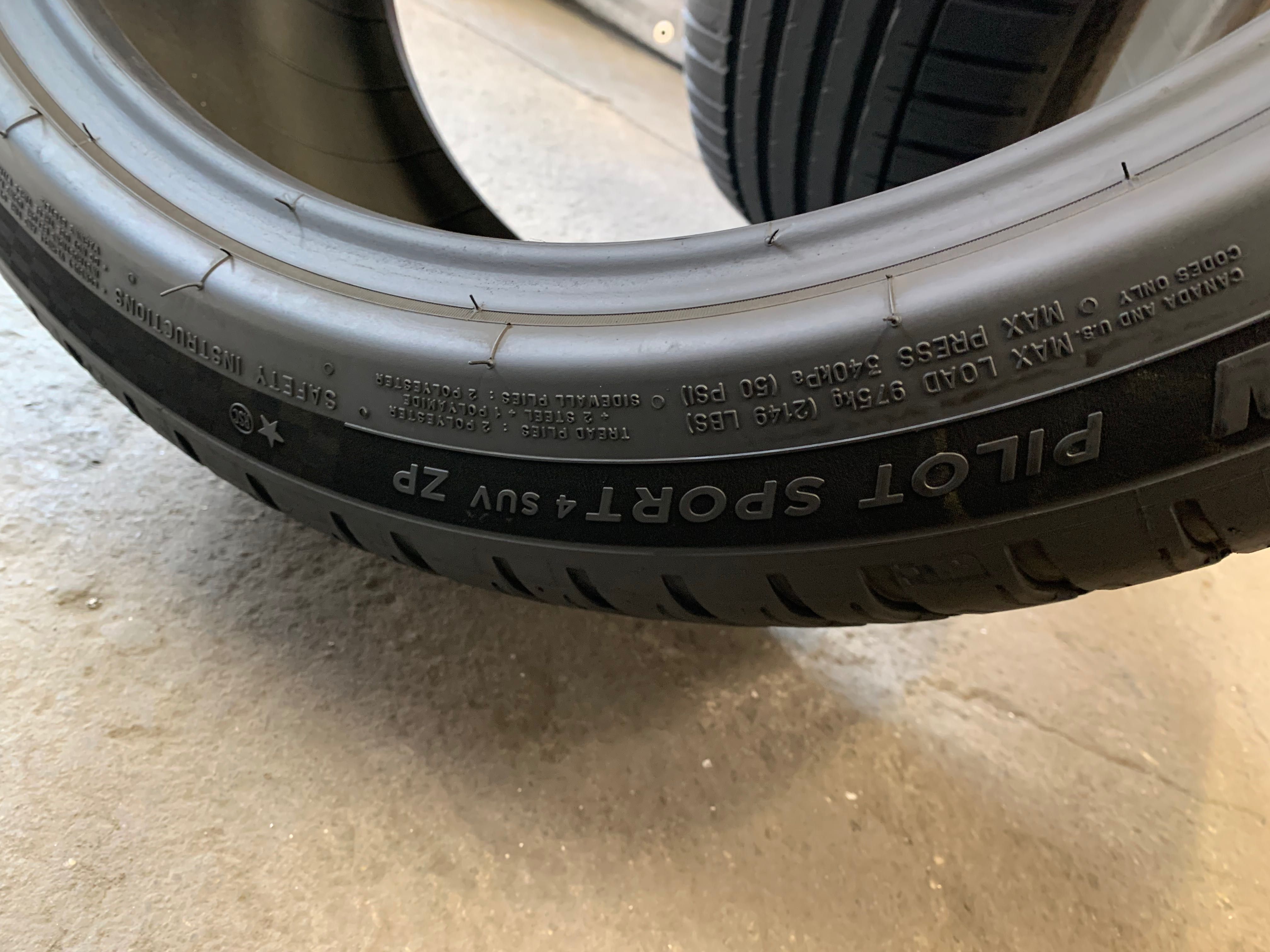 275 40 21, Летни гуми, Michelin PilotSport4SUVZP, 2 броя