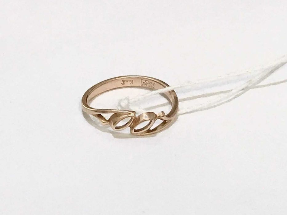 5.3575 (Красное золото)
Золотое кольцо 585*