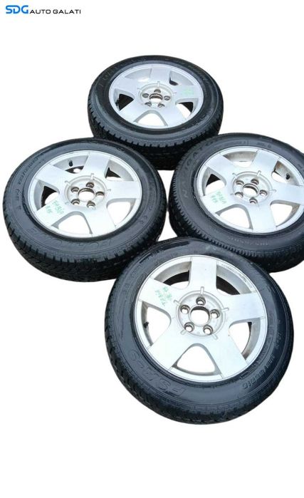 Set 4 Jante Roti Aliaj 185 65 R15 6Jx15H2 ET38 Seat Leon 1M 1998 - 2010 Cod 1J0601025B [M9289]