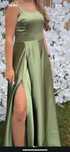 rochie verde măslină