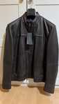 Geaca piele Massimo Dutti NOUA, cu eticheta, marime XL