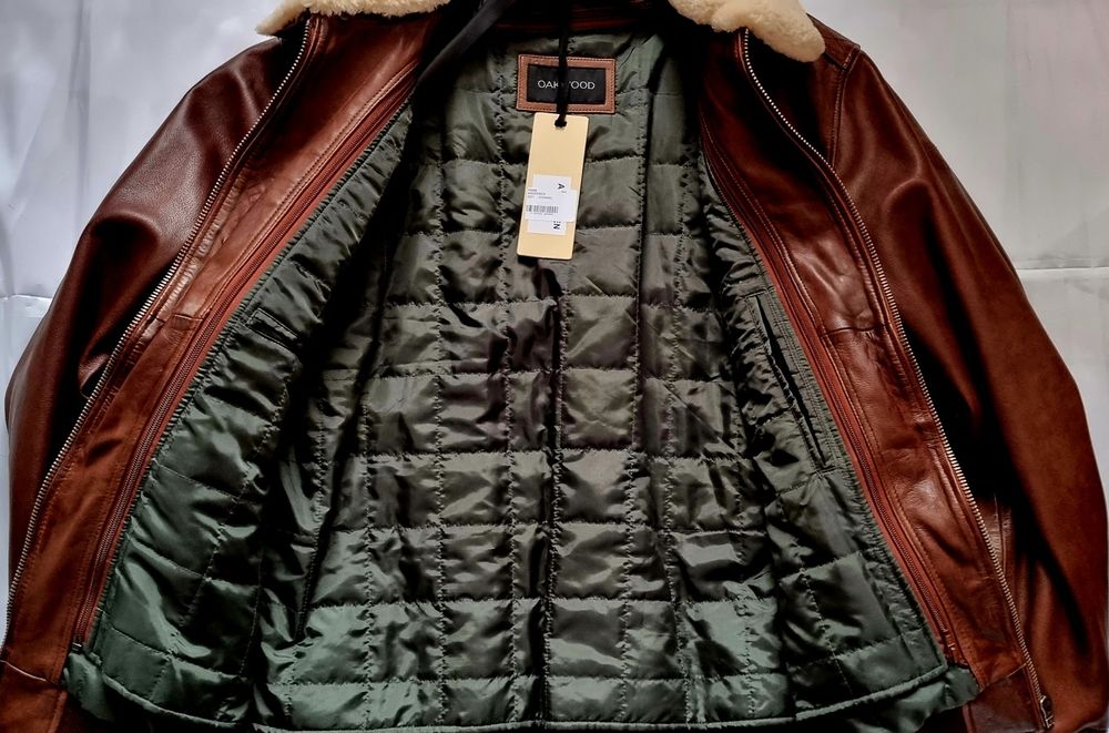 Geaca de piele mărimea XXL