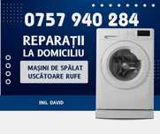 Reparatii masini de spalat, uscatoare LA DOMICILIU
