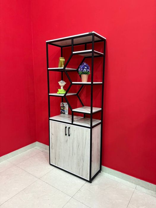 Стеллаж/полка/книжная полка/китоб жавони/папка документ учун шкаф/Лофт