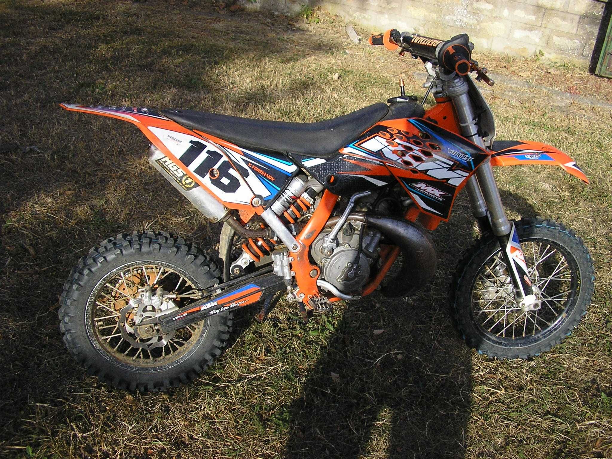 KTM sx 65 (КТМ 65) 2012г. кросов мотор