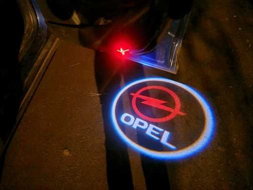 Holograma  proiectie sigla Opel cu acumulator