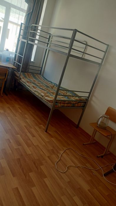 Кровать двухярусные металические