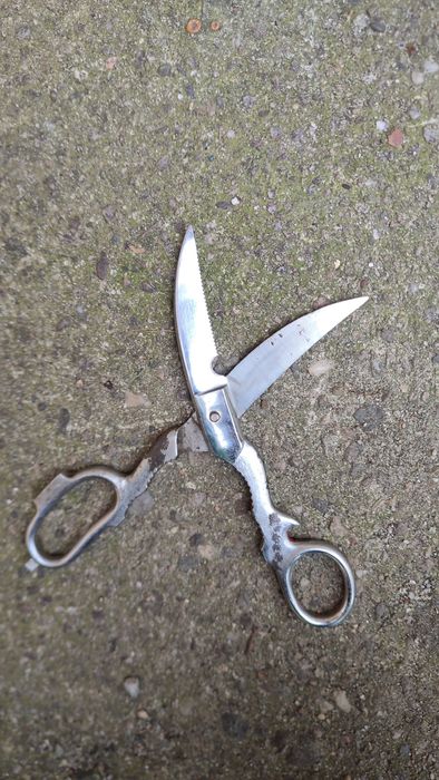 Foarfeca vintage pentru pui