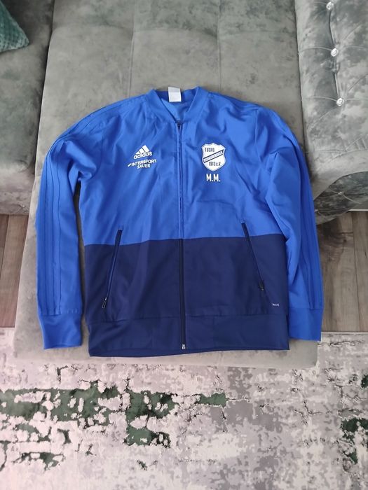 Bluza  adidas  blue barbat  nou  marime M
