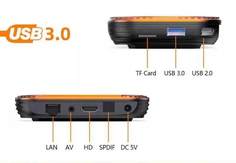 HK1 RBox X4, Amlogic 905X4, Smart TV Box Android 11, 8K 4GB Ram, 32GB