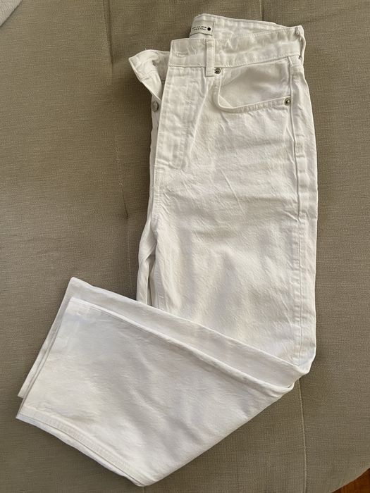 Бели дънки Zara