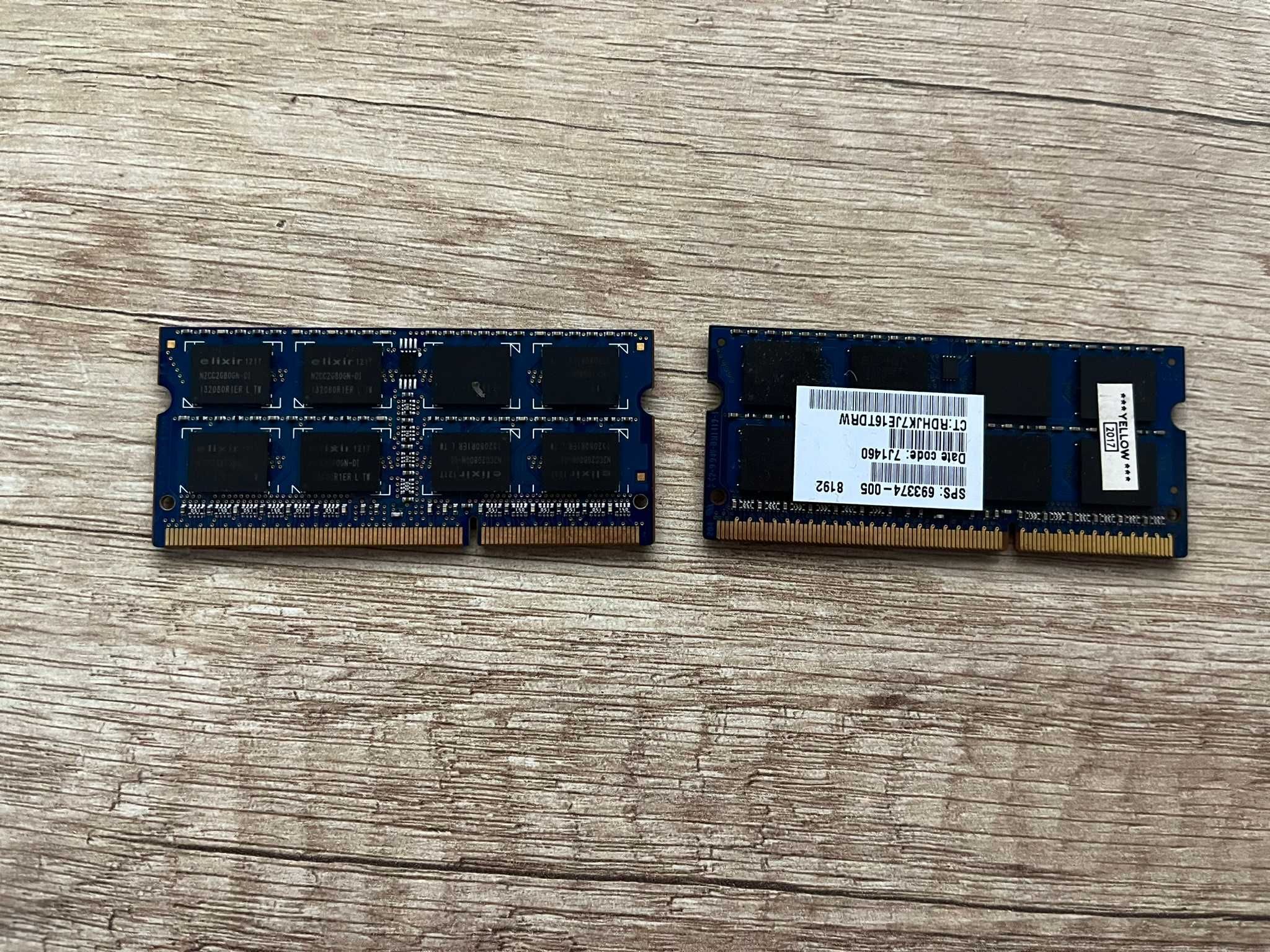 Памети за лаптоп DDR3 и Wi-Fi карта