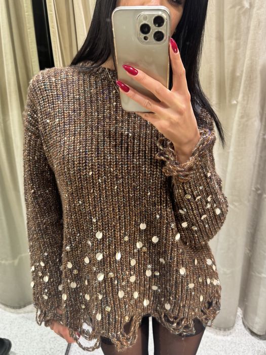 Пуловер Zara уникален