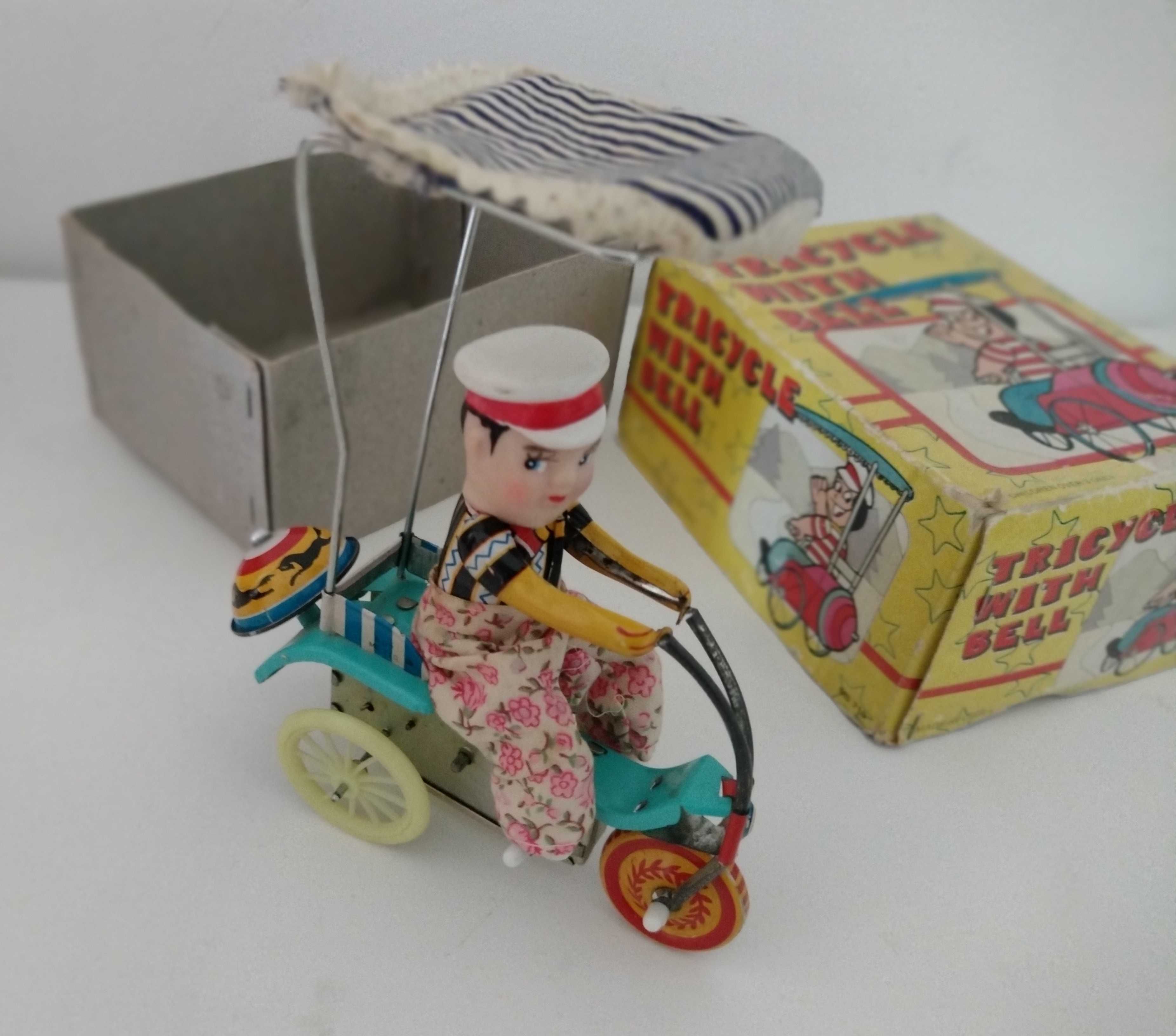 Jucarie veche China + cutie originala - chinezeasca colectie