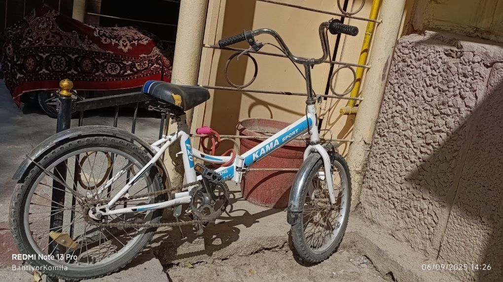 Veloseped oldingi baquvat yigʻiladigan