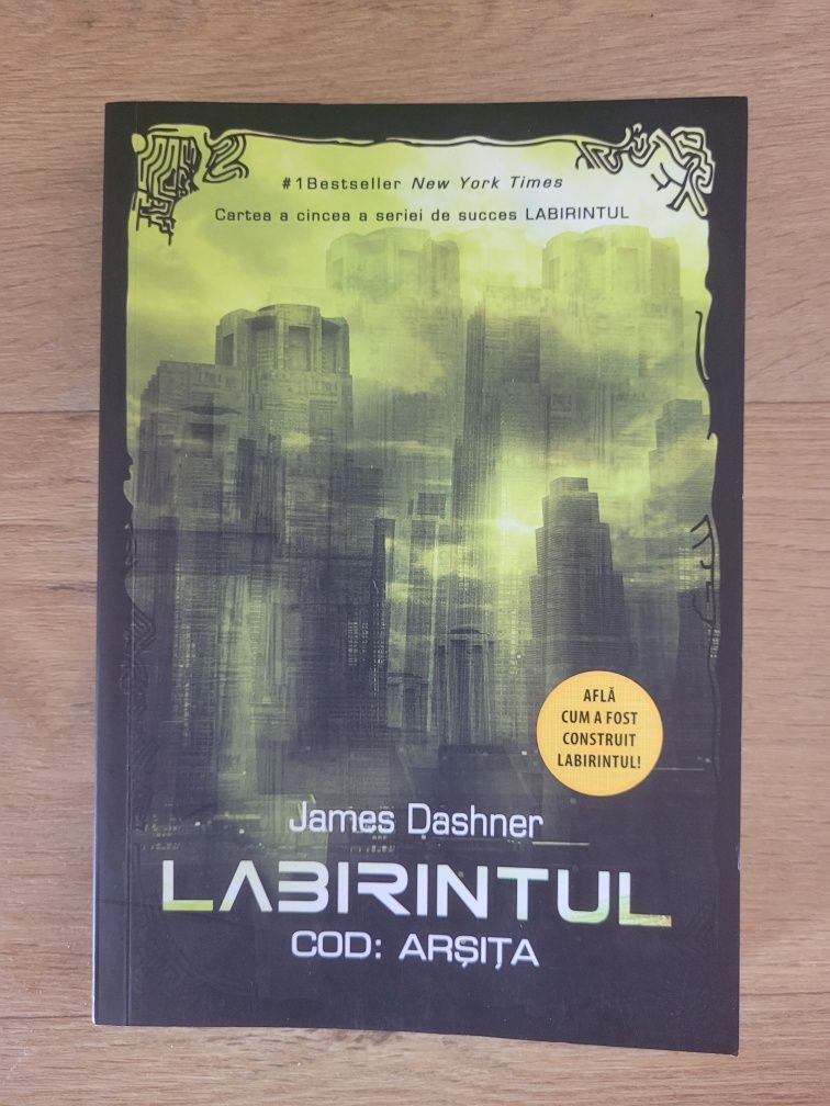 Pachet carti James Dashner Labirintul