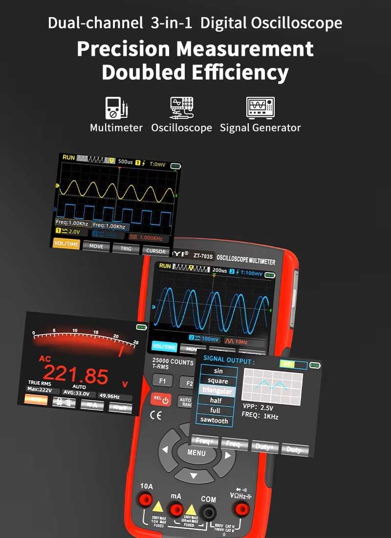 Мултиметър Осцилоскоп - Multimeter Oscilloscope