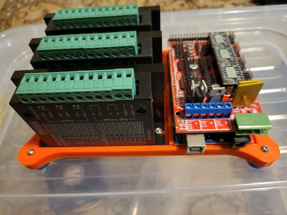 Brat robotic 6 dof tb 6600 driver, stepper motor