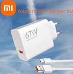 Set incarcator+cablu type-C Xiaomi 67w nou super charge original