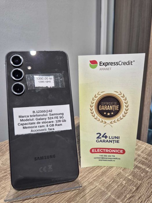 (ag42) Samsung S24 FE *2 ANI GARANTIE* b12360