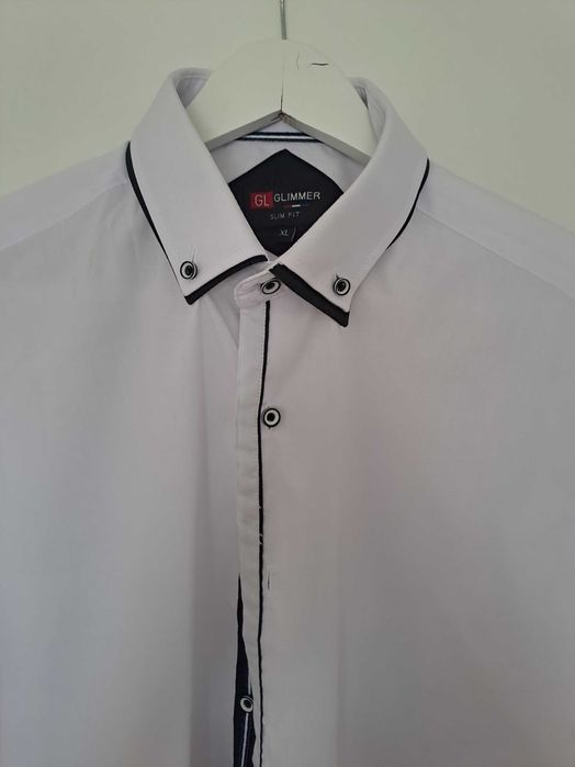 Vand cămasă alb Slim Fit