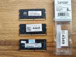 3 та DDR4 ноутбук RAM — янги, ишлатилмаган