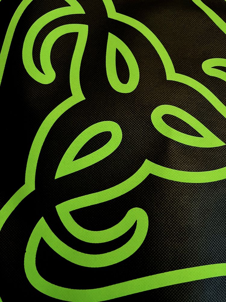 Колекционерски чанти RAZER черни с зелен шрифт‼️