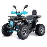 Atv 125cc Mini Rocket Hunter II Deluxe 8" automat 4T benzina albastru