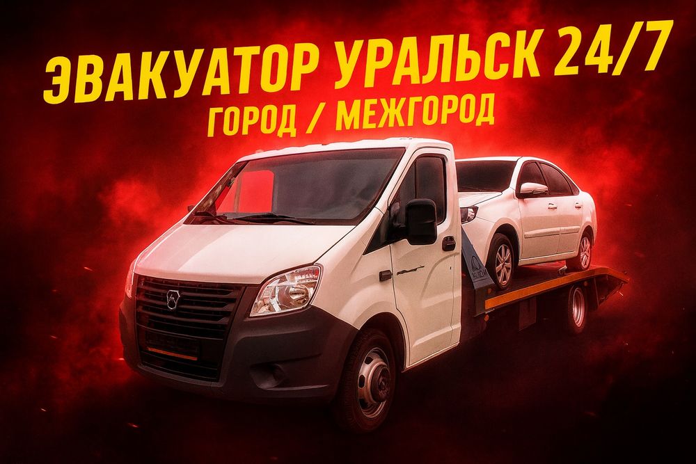 Эвакуатор услуги  Уральск шок цены