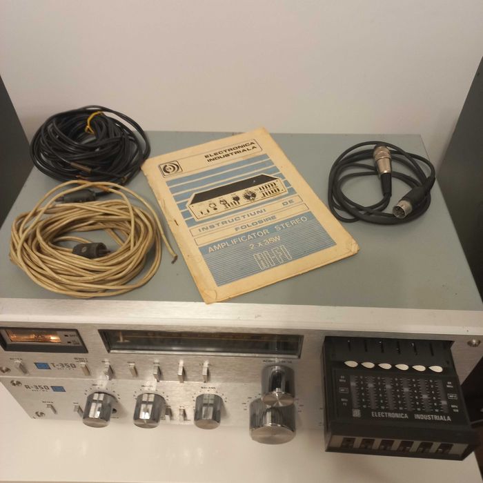 Boxe Meloman+Electronica IEI A350-T350+Pioneer A550r nu Akai Technics