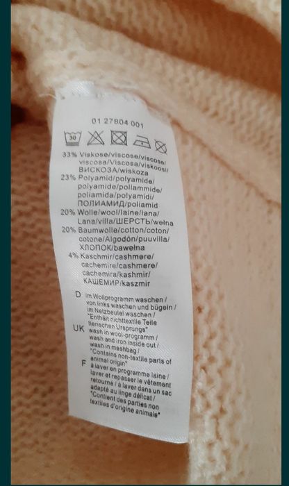 Rochie de brand Bartolini ,noua ,din casmir,lana ,vascoza superba