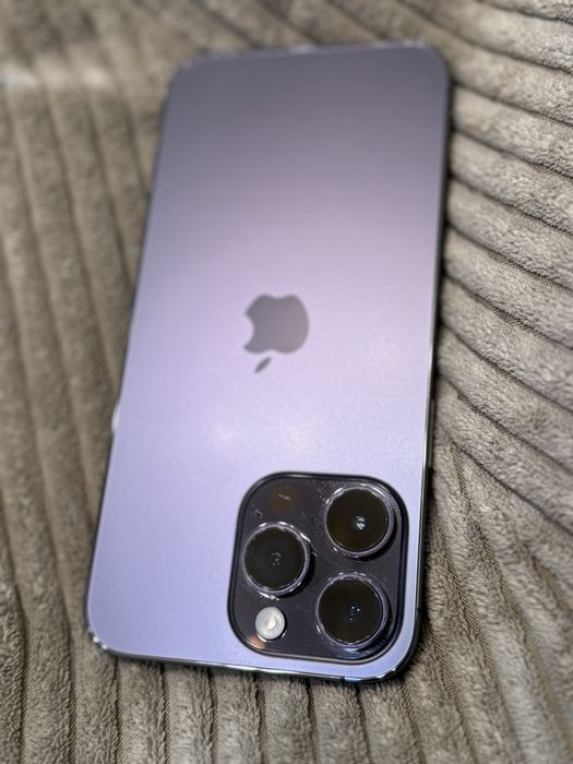 iPhone 14 Pro Max 128GB Deep Purple – КАТО НОВ! Купуван от iStyle!