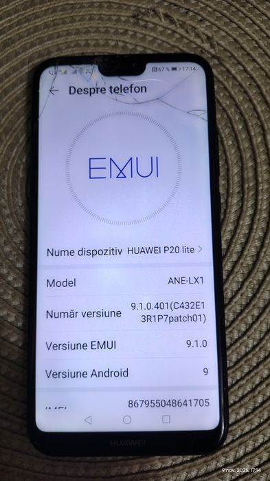 Huawei p20 litte 64gb ram