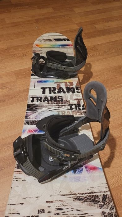 Placa snowboard Trans 159 cu legături Crazi Creek