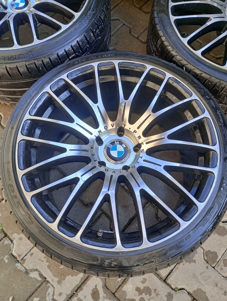 4jante bicolore 5x120 R20 in 2 latimi BMW E60.E61  anvelope gratis