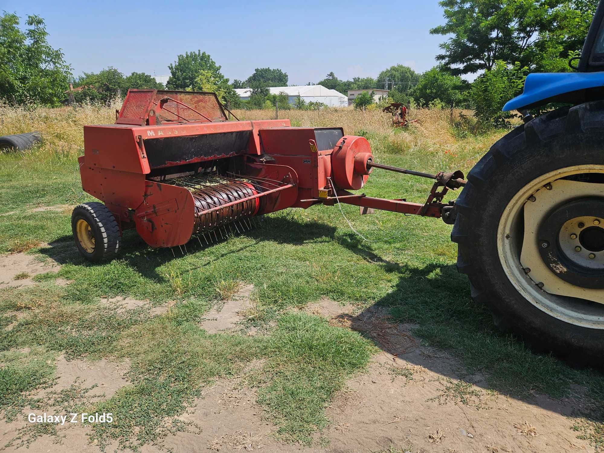 Сламопреса massey-ferguson 124