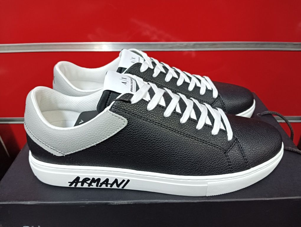 Кожени кецове Armani Exchange 43 , 44 , 45 , 46 AX нови мъжки оригинал