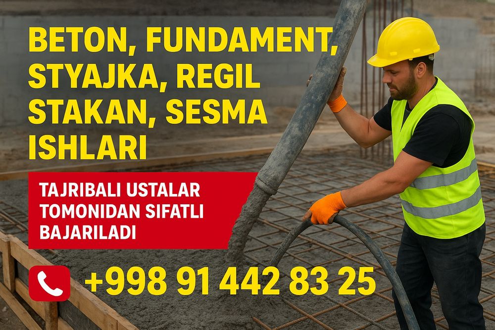 Beton xizmati 24/7