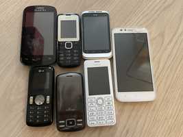 Стари телефони Nokia, Privileg, Alcatel, LG, HTC, Huawei