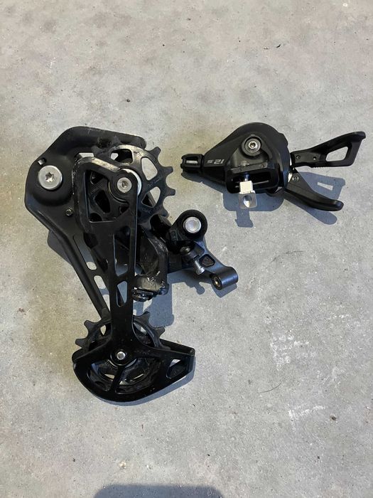 Shimano Deore 6100 -12s заден дерайльор + komanda - монтаж - I-Spec EV