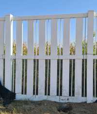 Gard PVC alb 400m 25E/ml
